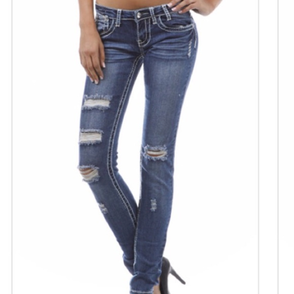 Clash Low Rise Skinny’s